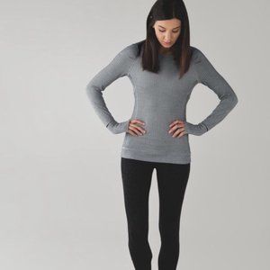 Lululemon Women's Think Fast Herringbone Pullover